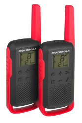 Рация Motorola Talkabout T62 RED (в комплекте 2 радиостанции)